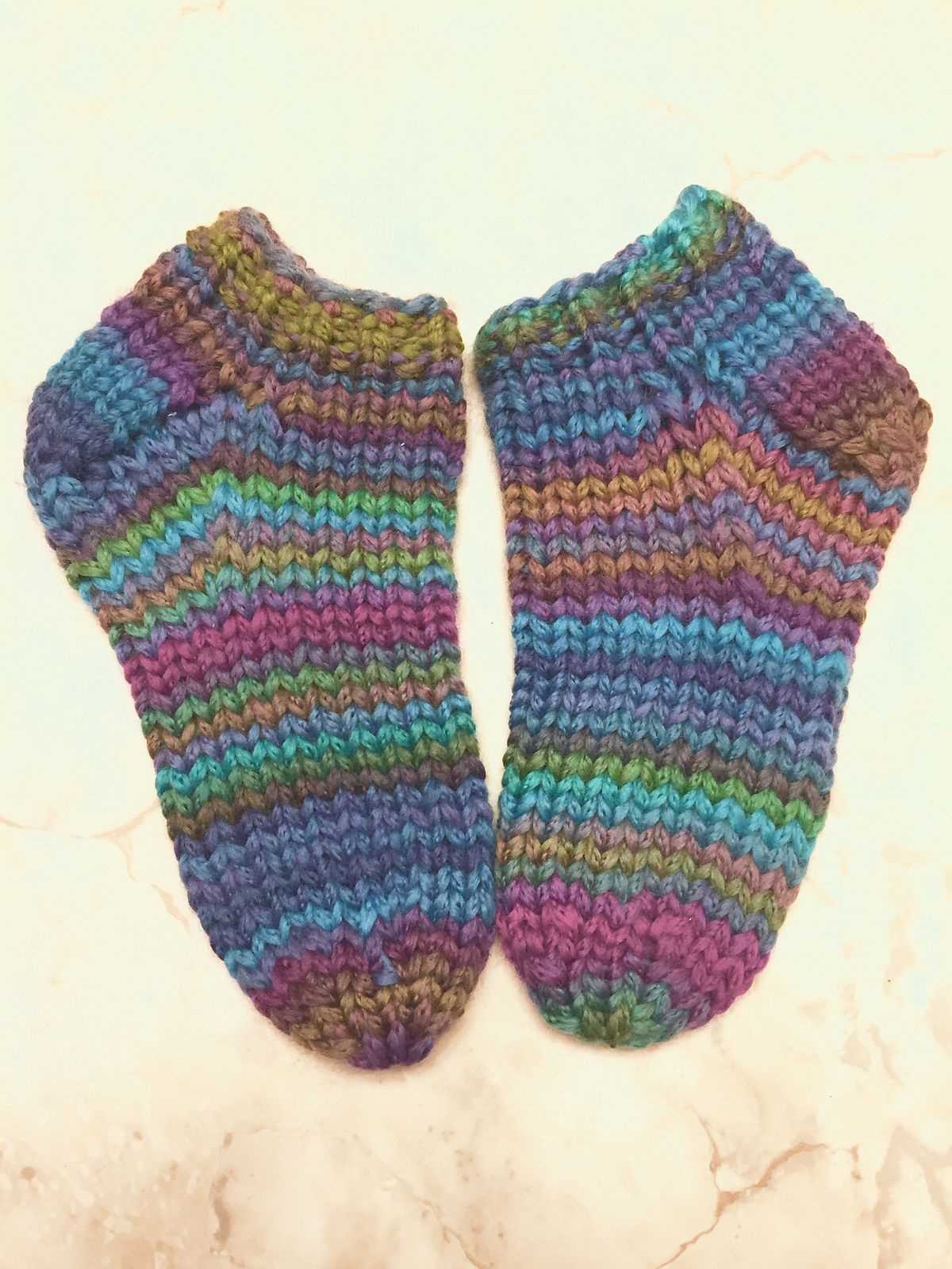Bulky socks knitting pattern