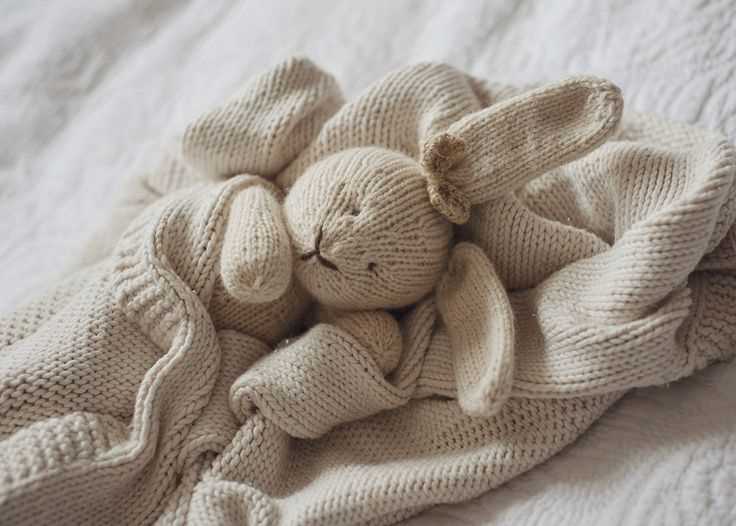 Bunny blanket knitting pattern