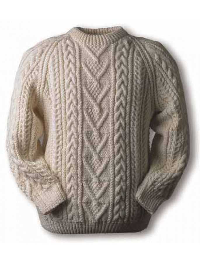 Sweater cable knit pattern