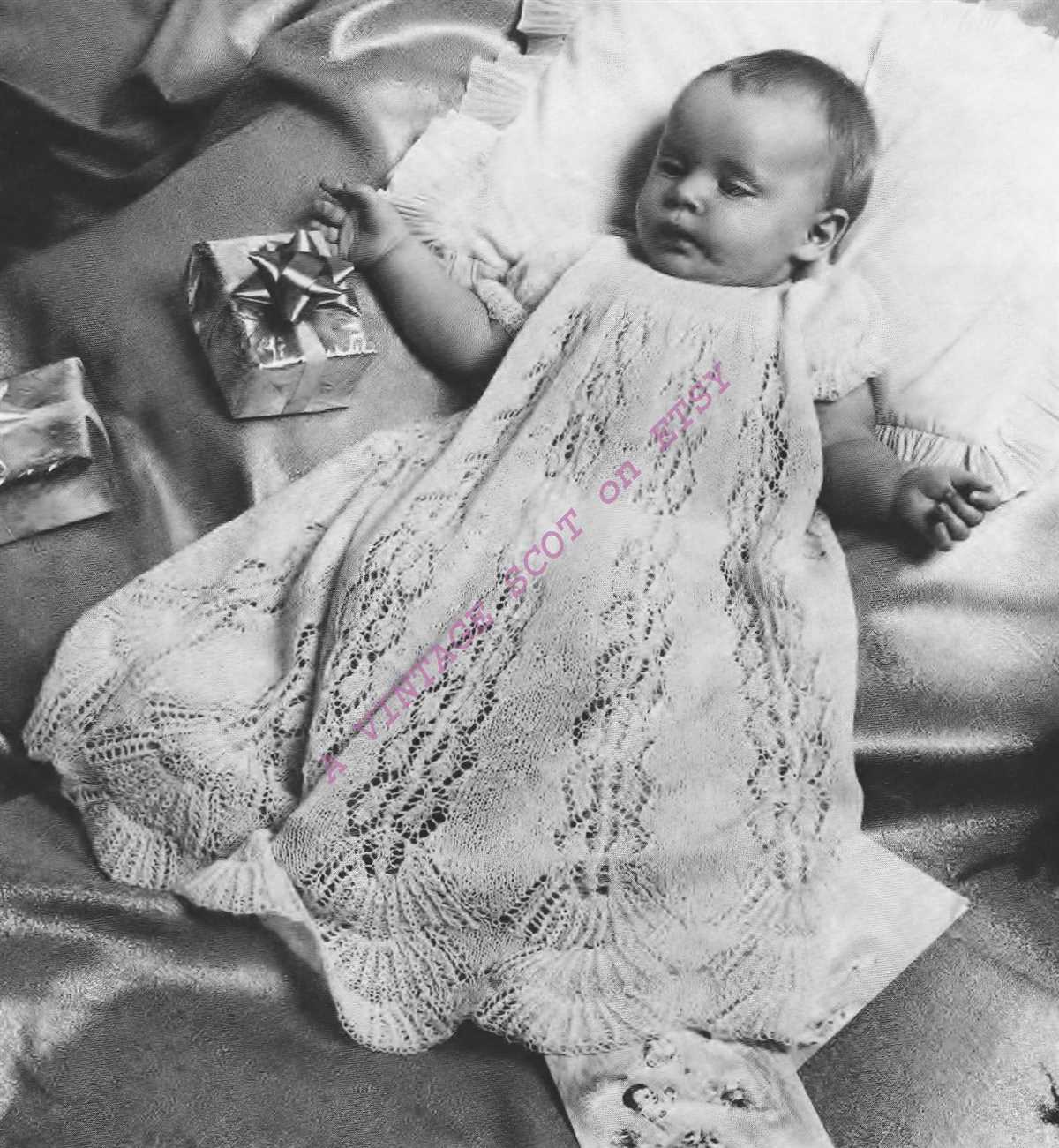 Christening gown knitting patterns