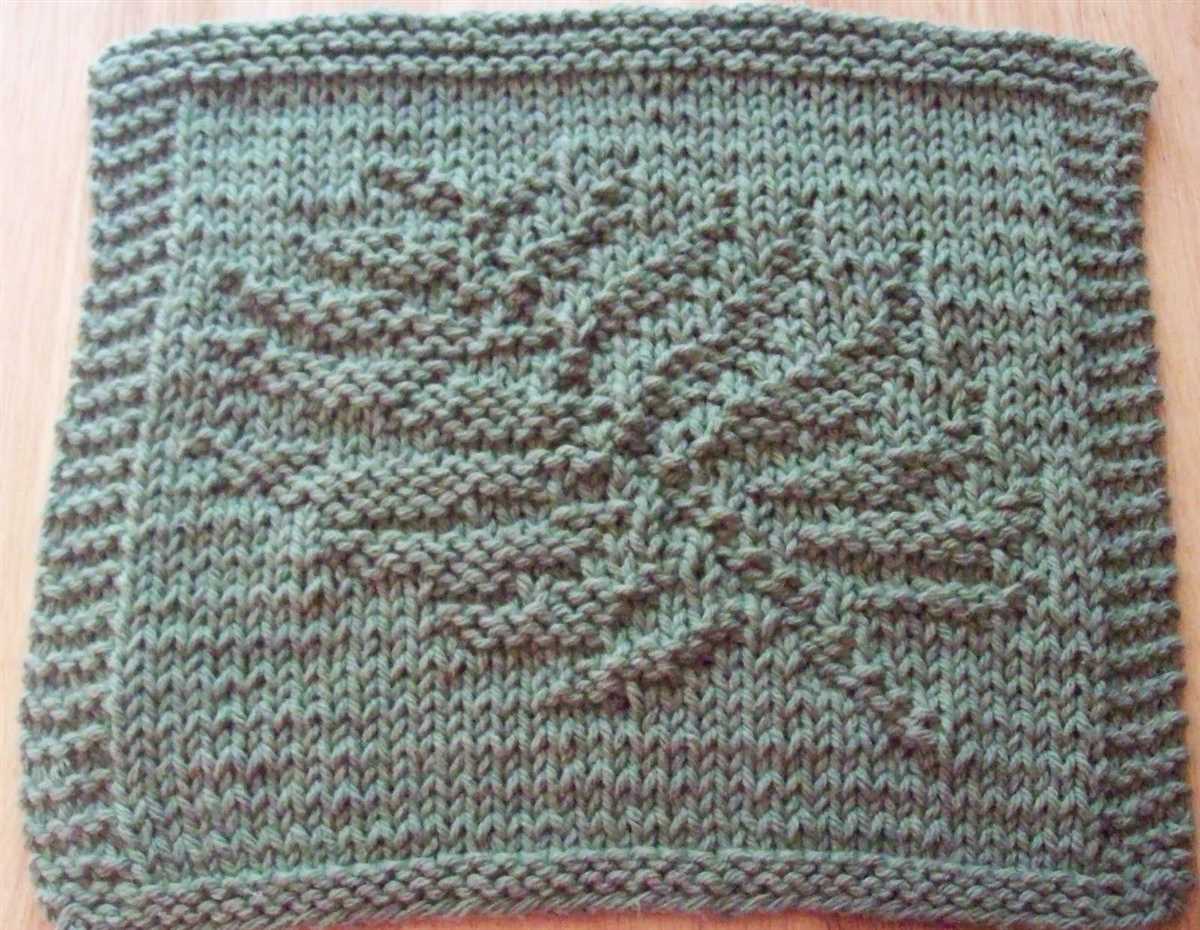Beginners knitting pattern
