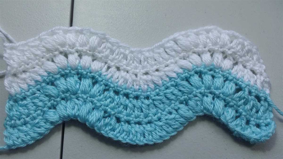 Easy knit ripple pattern