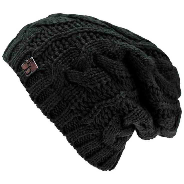 Cable knit beanie pattern