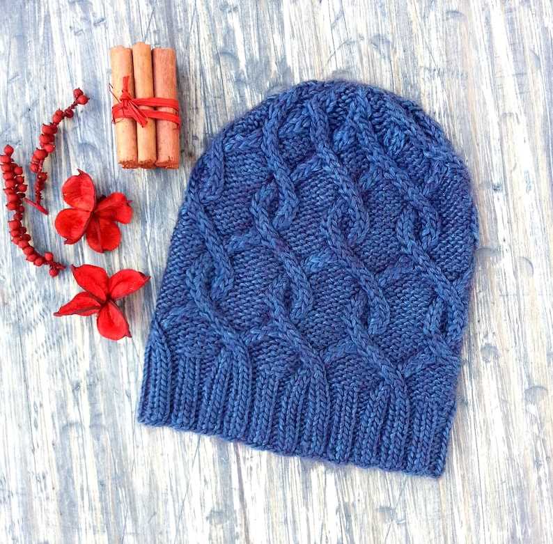 Cable knit hat free pattern