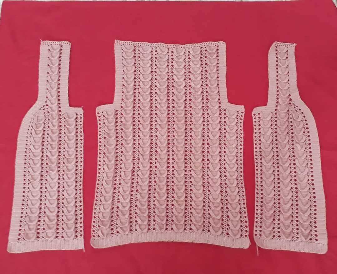 Cable vest knitting pattern free