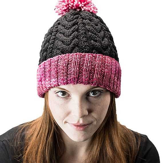Cable knit beanie pattern