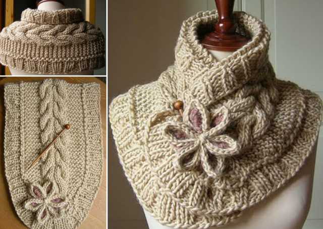 Cable knit cowl pattern free