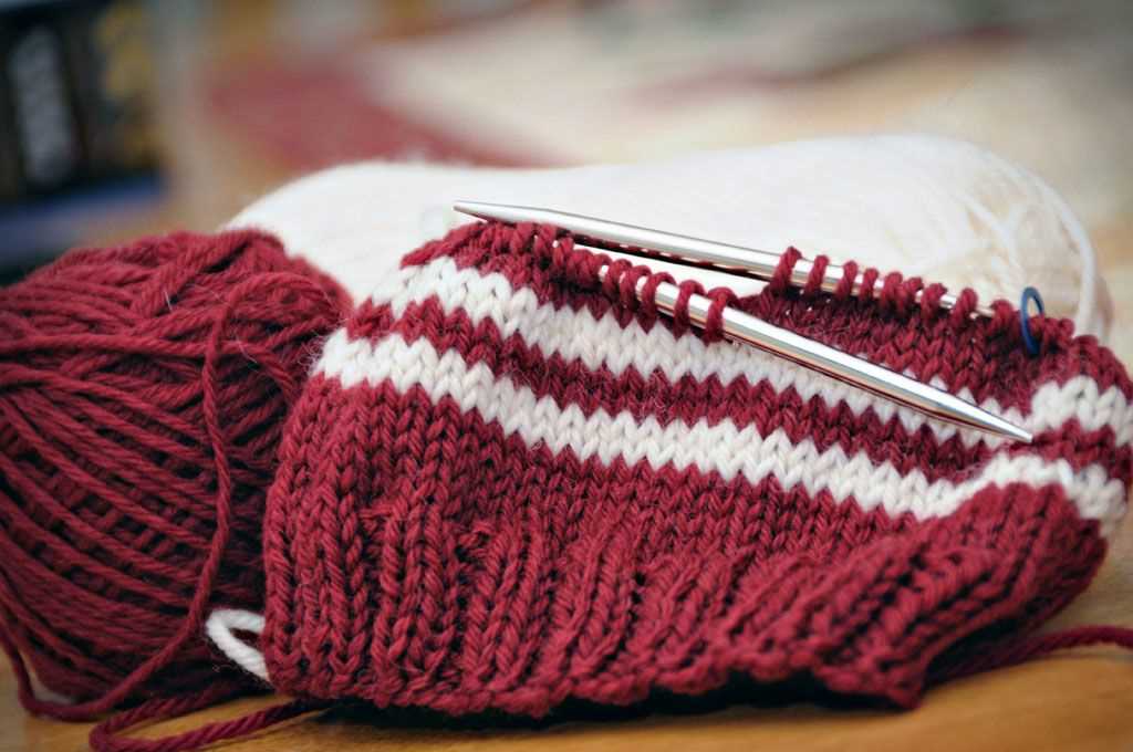 Knit hat patterns circular needles
