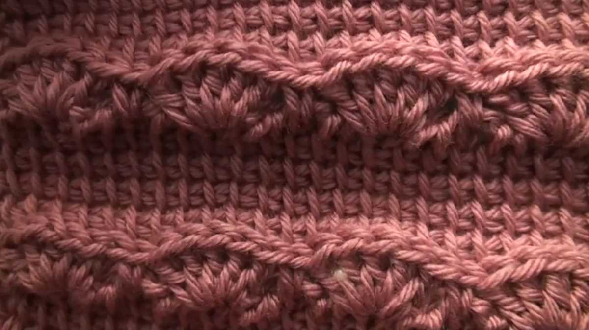 Can you use a knitting pattern for tunisian crochet