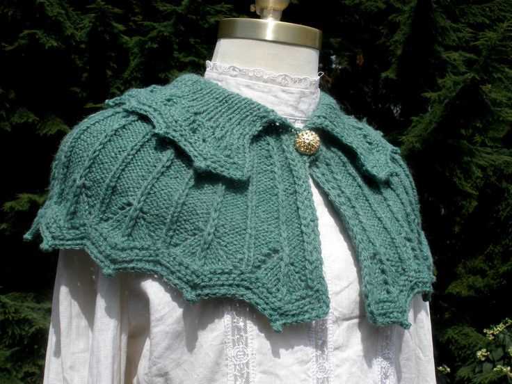 Capelet knitting pattern