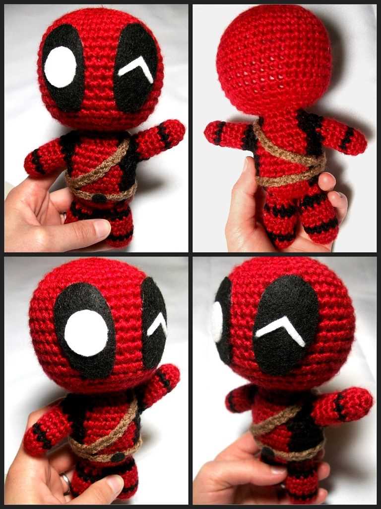 Captain marvel knitting pattern