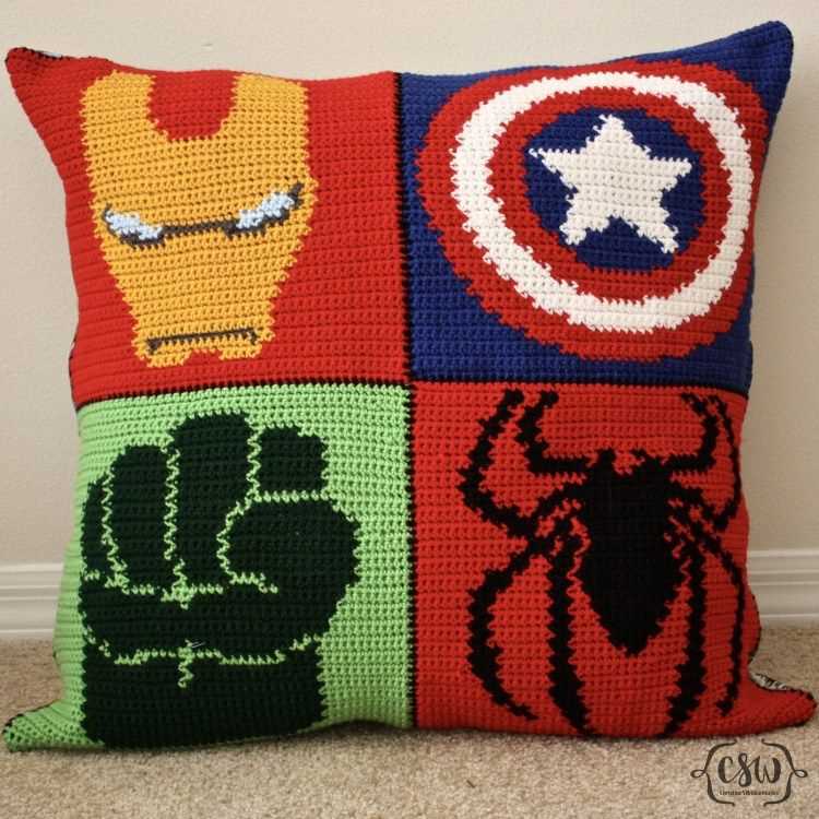 Captain marvel knitting pattern