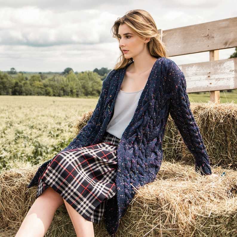 Cardigan ladies knitting pattern