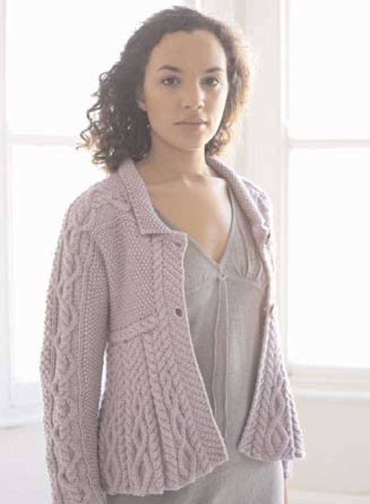Cardigan ladies knitting pattern