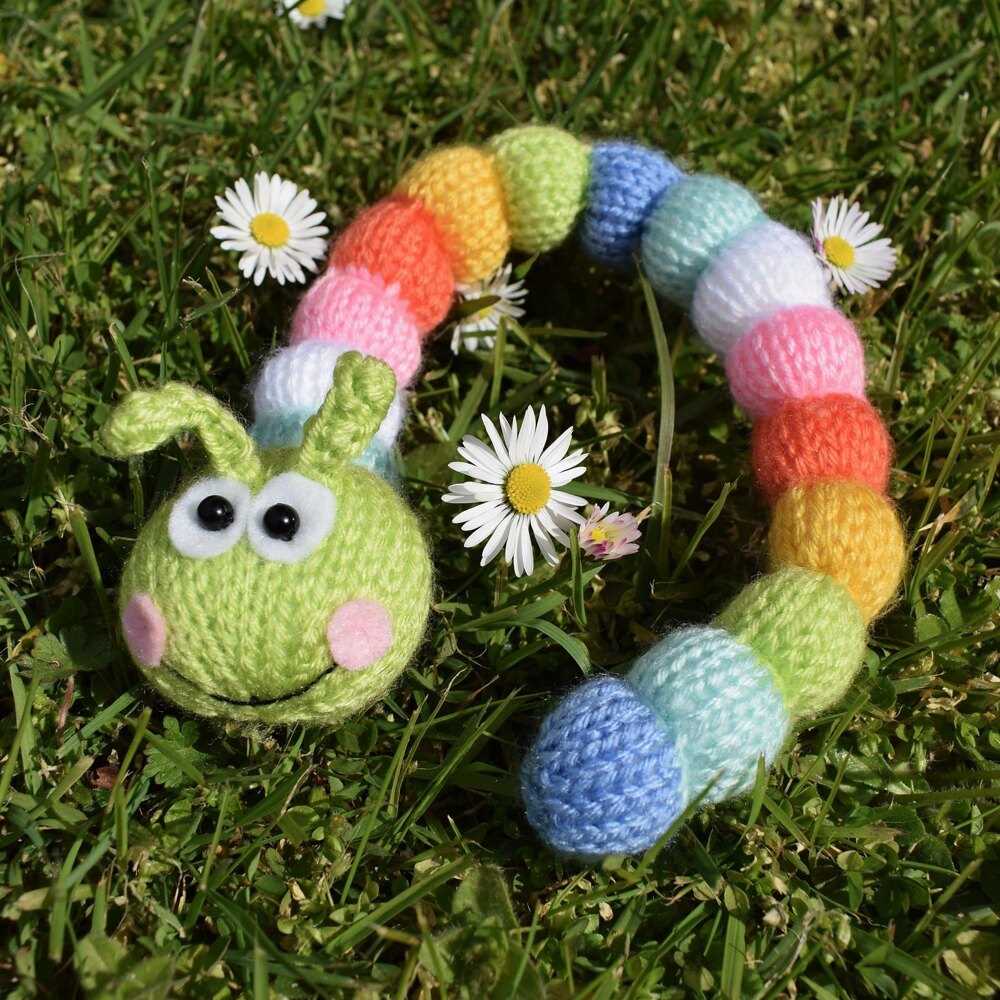 Caterpillar knitting pattern