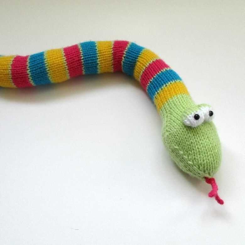 Snake knitting pattern