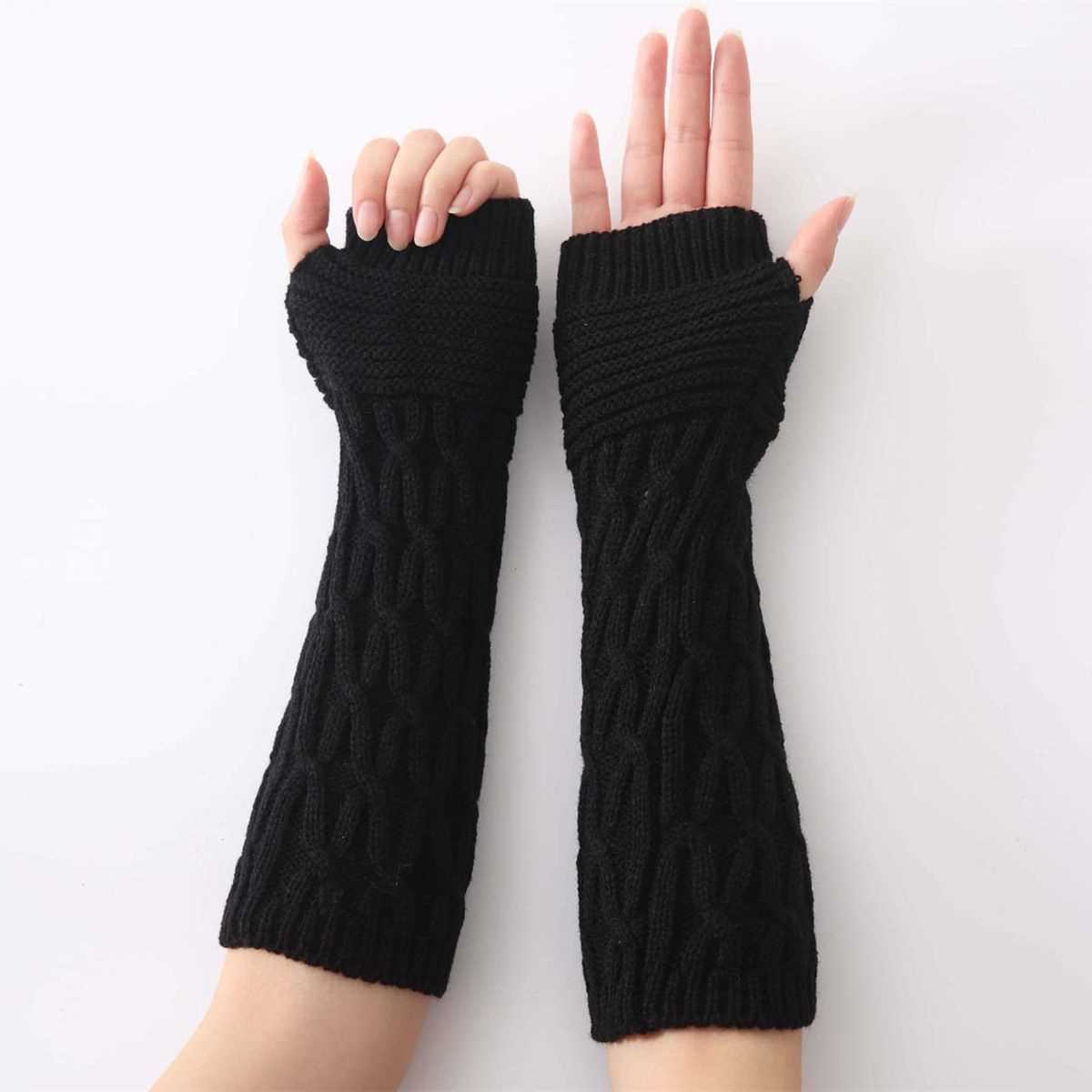 Cable knit hand warmers pattern free