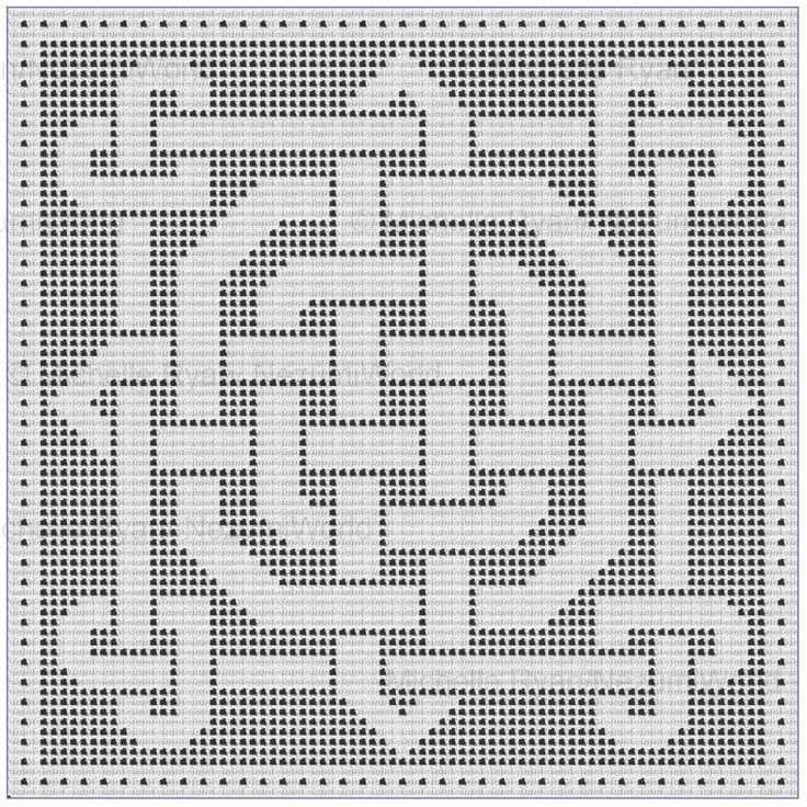 Celtic cross knitting pattern