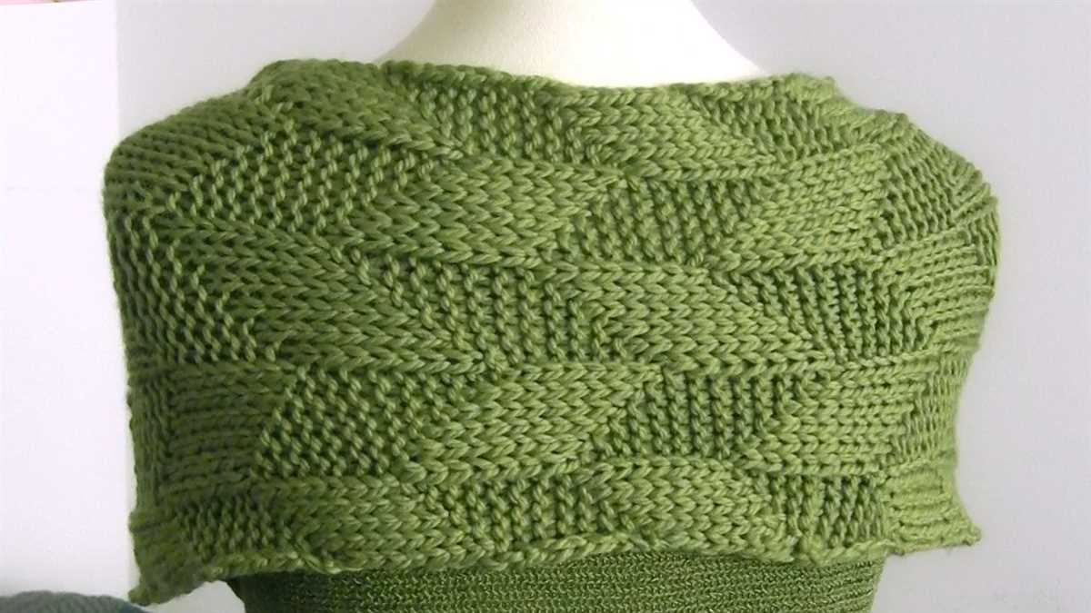 Celtic knit scarf pattern free