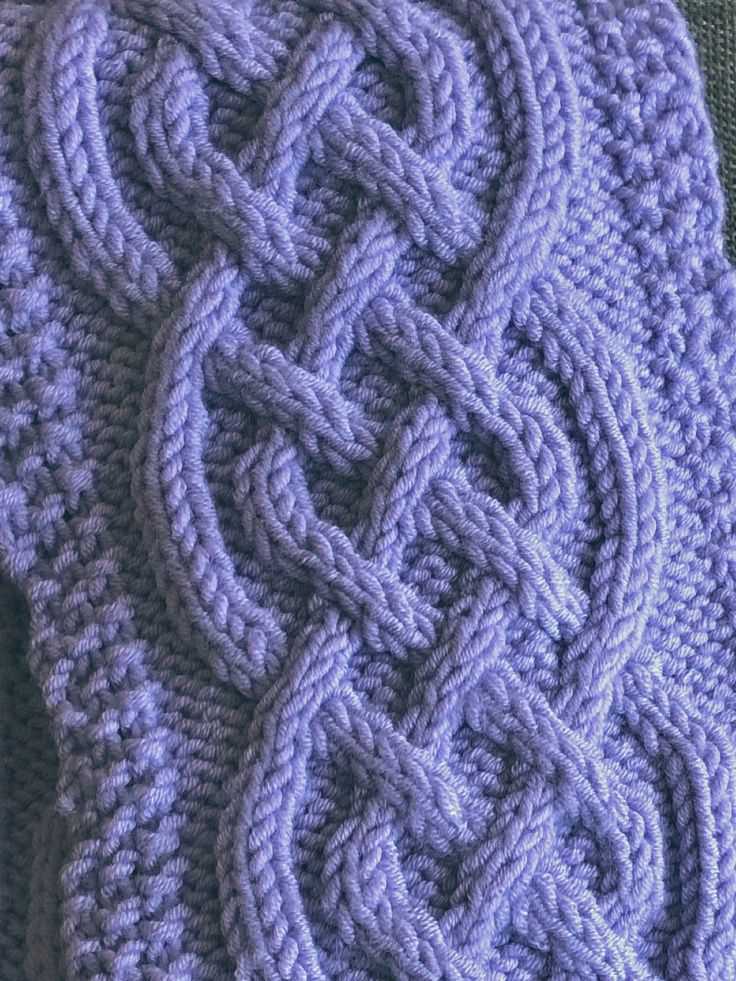 Discover the Intricate Celtic Knit Scarf Pattern Celtic knit scarf pattern