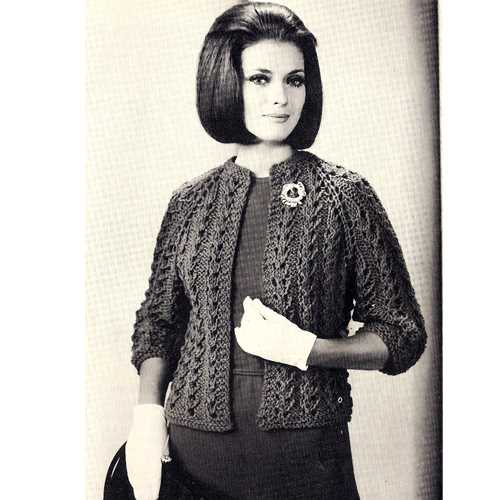 Chanel jacket knitting pattern free