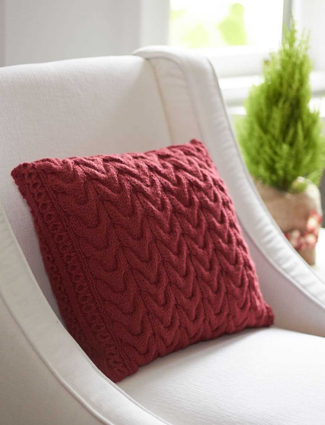 Easy knitting patterns for cushion covers