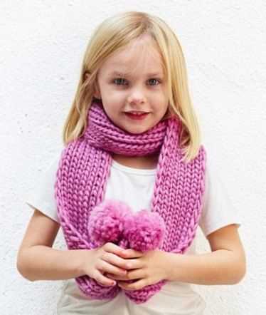 Child's scarf knitting pattern free