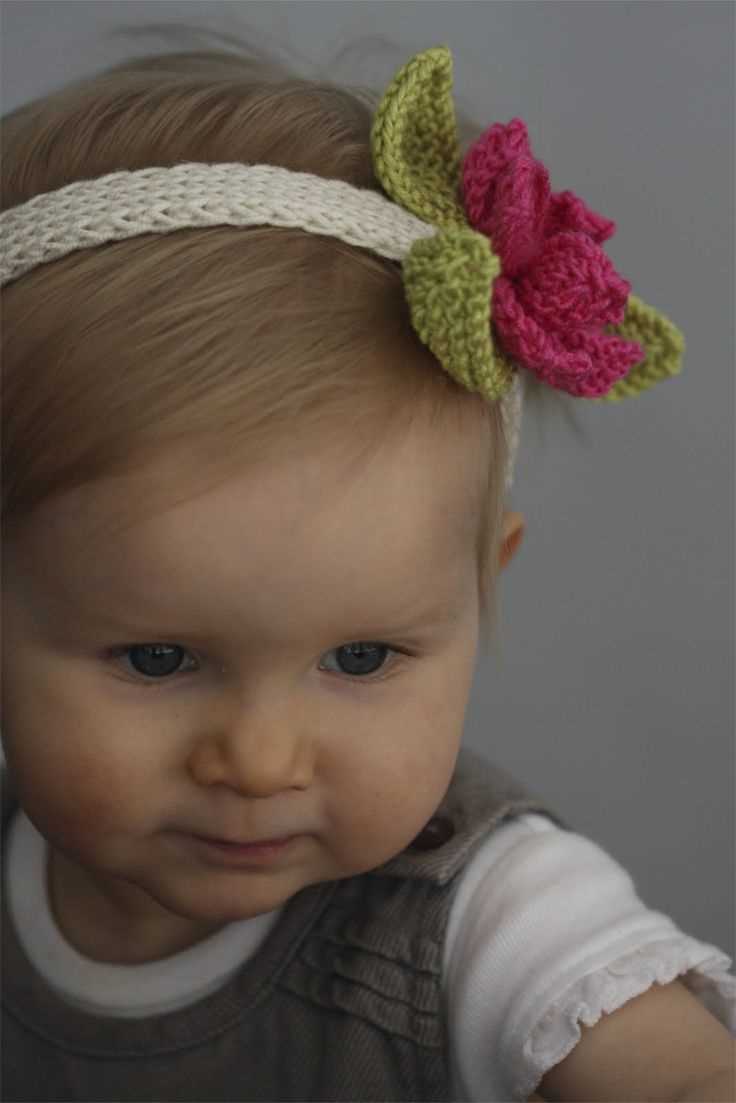 Child's knitted headband pattern free