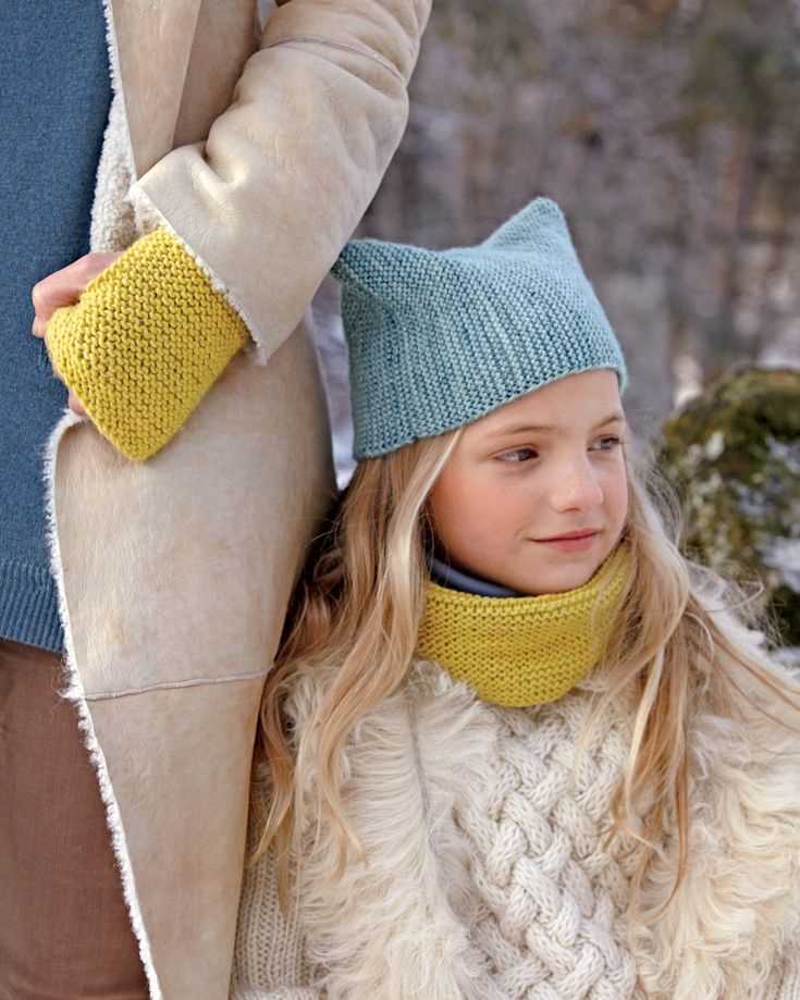 Children's scarf knitting pattern