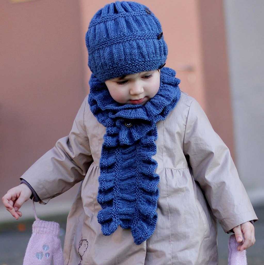 Children's scarf knitting pattern