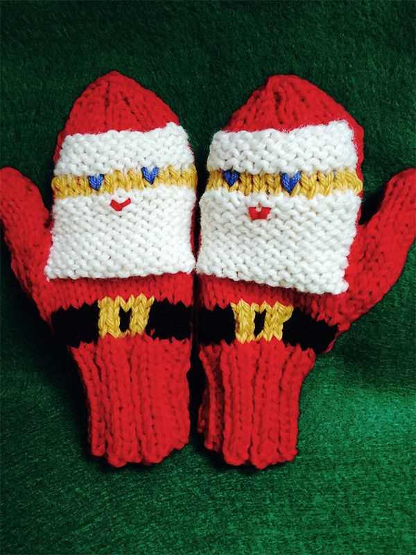 Childrens mittens free knitting patterns