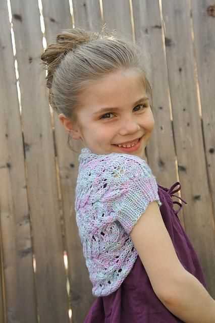 Childs bolero knitting pattern