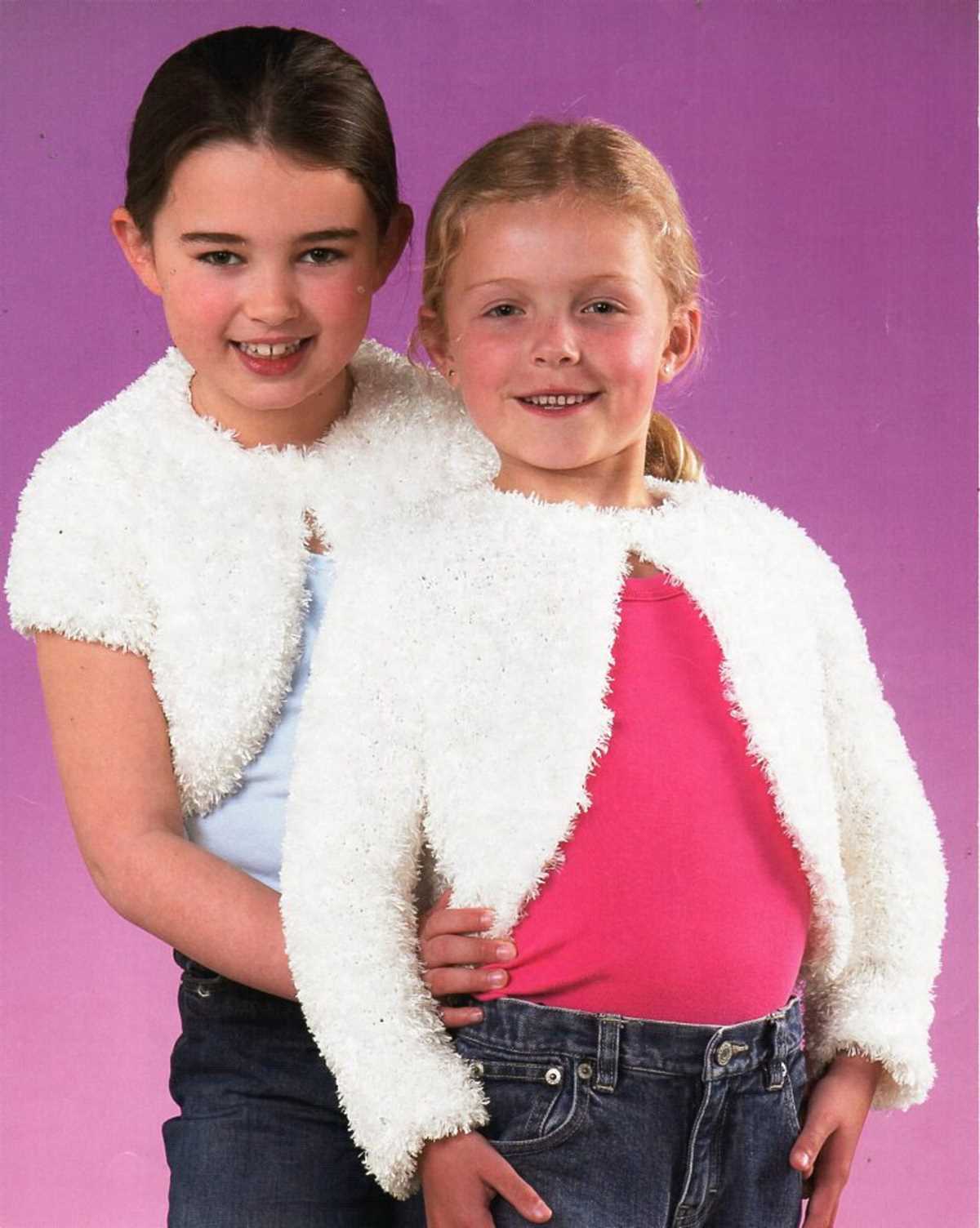 Childs bolero knitting pattern