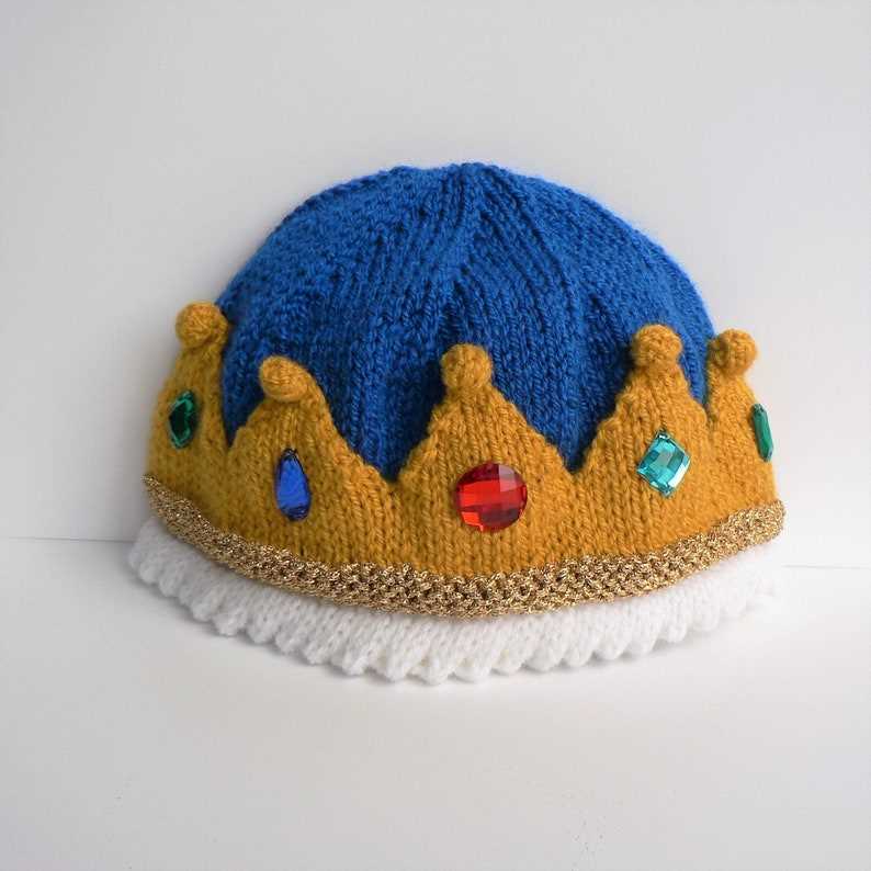 Childs knitted beanie pattern