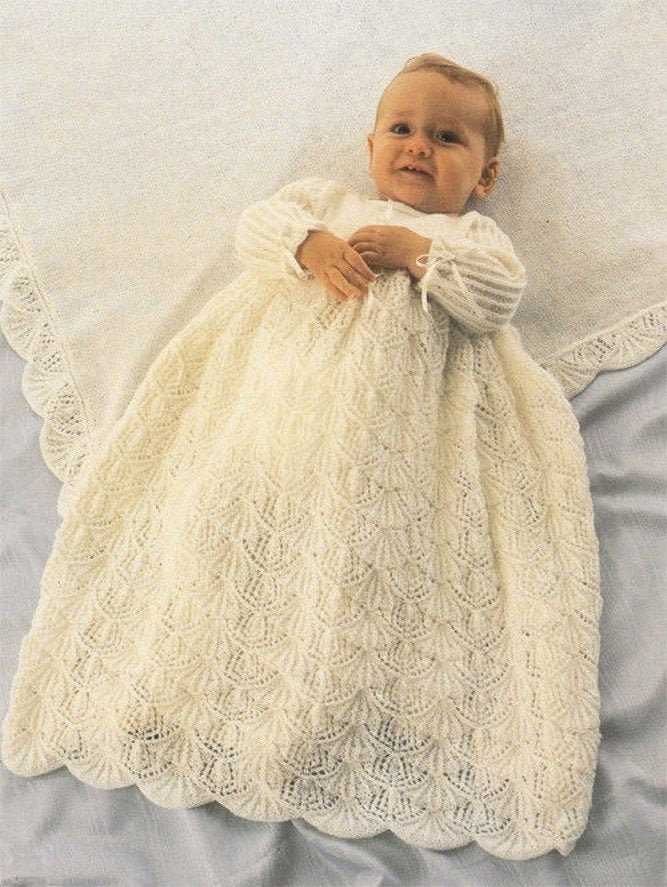 Christening gown knitting patterns