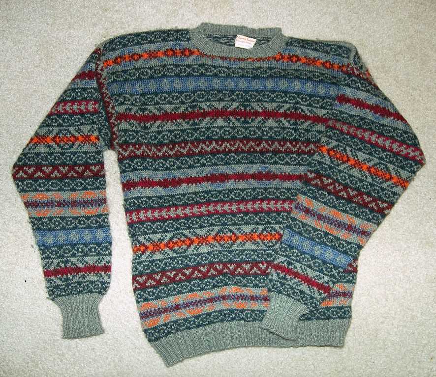 Christmas fair isle jumper knitting patterns
