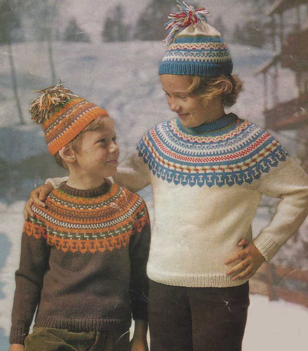 Christmas fair isle jumper knitting patterns