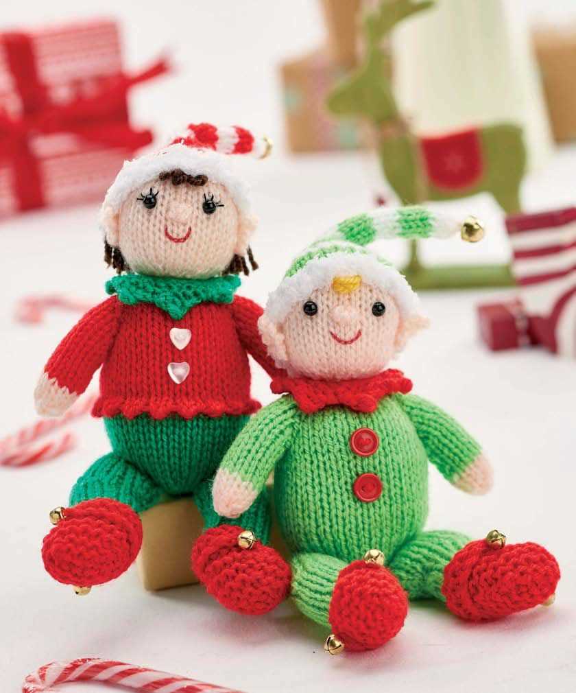 Christmas knitted toy patterns