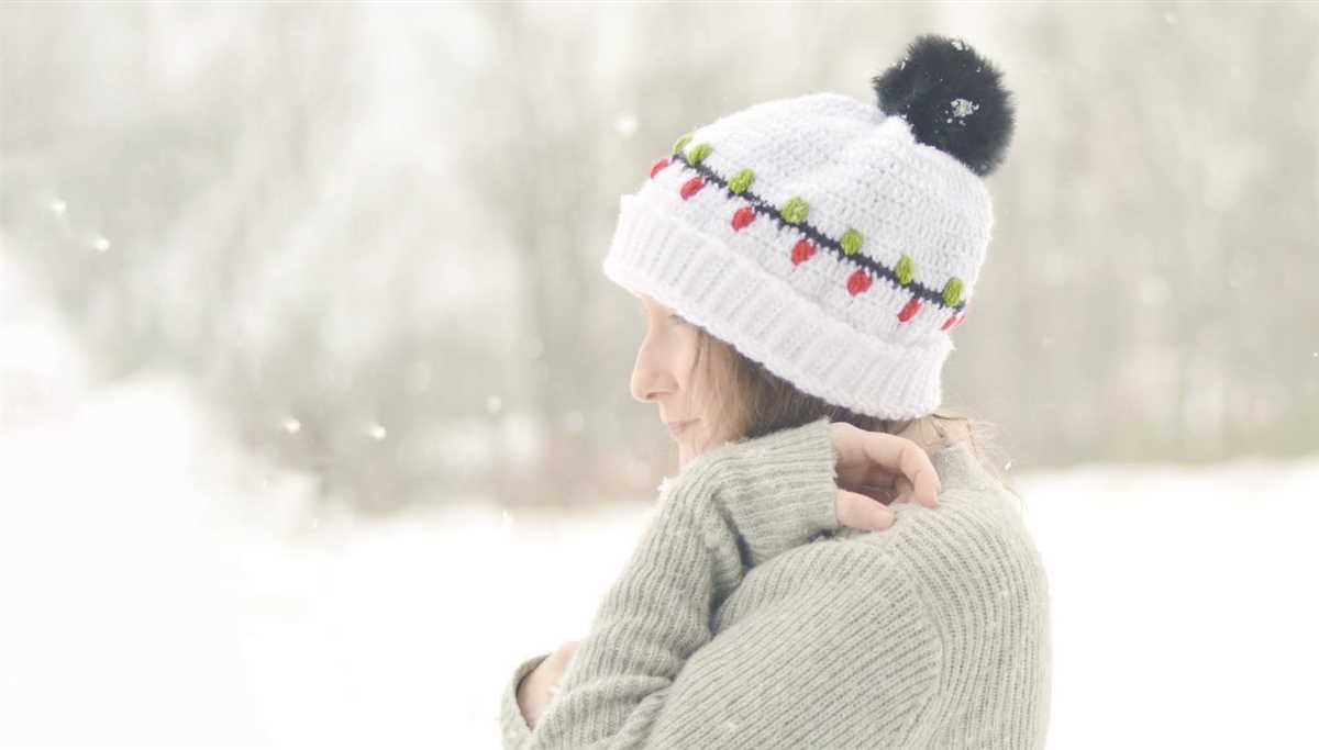 Christmas beanie knitting pattern