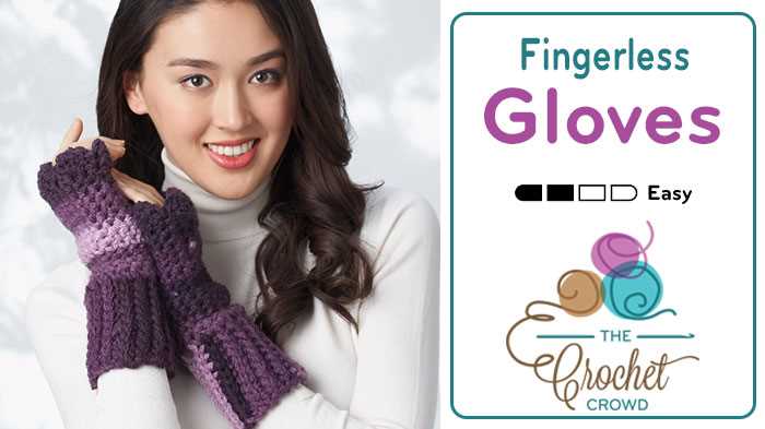 Chunky fingerless gloves knitting pattern
