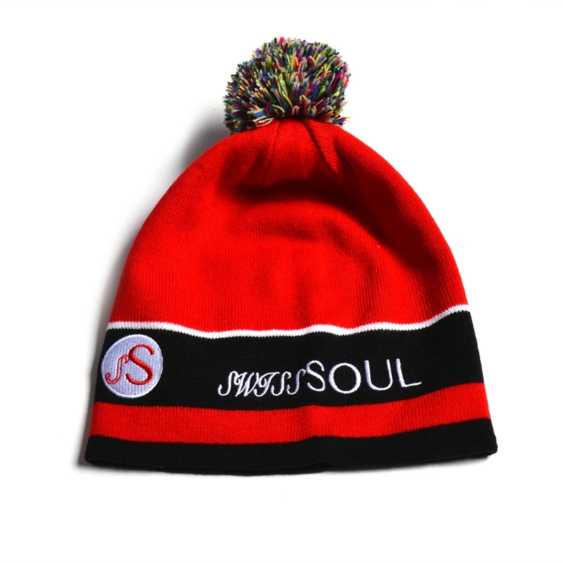 Chunky knit bobble hat pattern