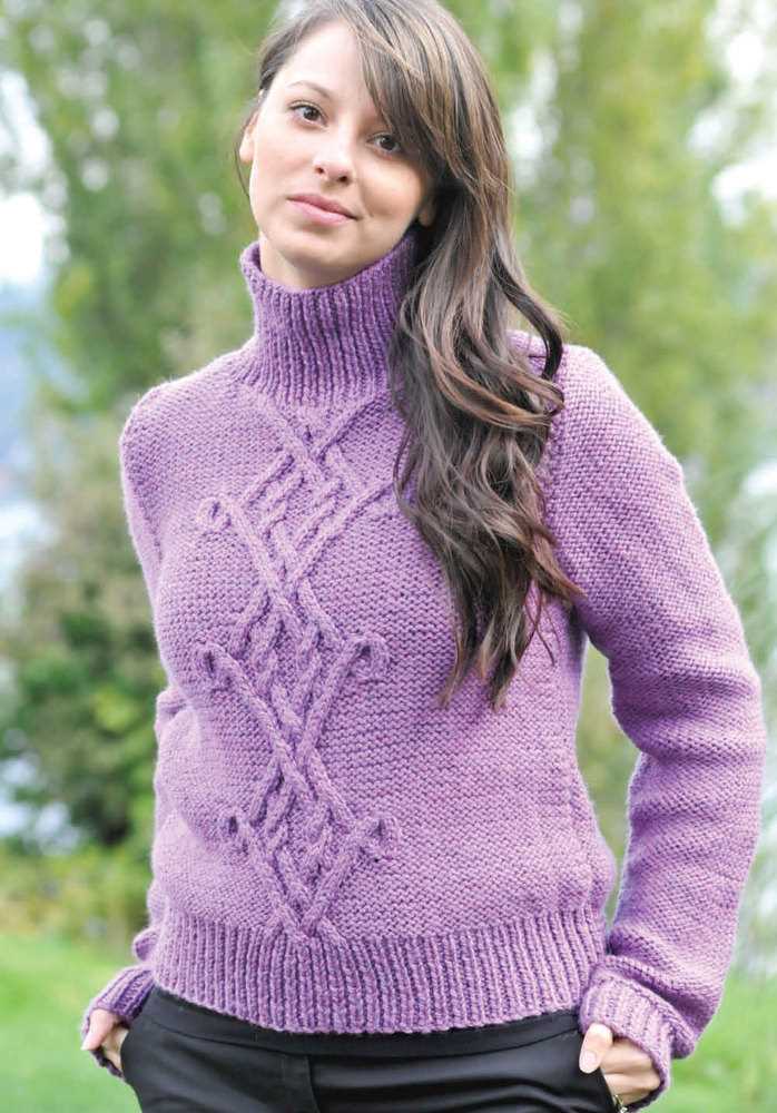 Chunky knit jumper pattern free