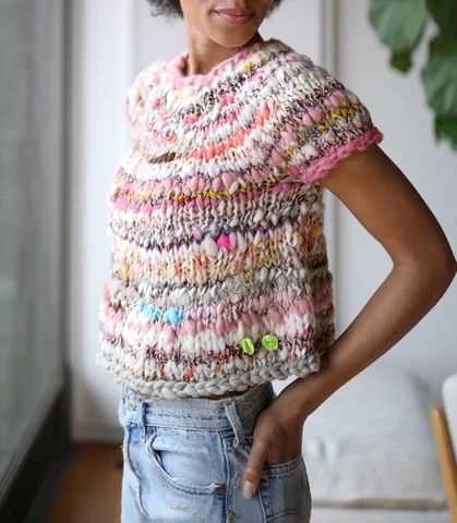 Create a Cozy Chunky Knit Sweater Vest with This Pattern Chunky knit sweater vest pattern