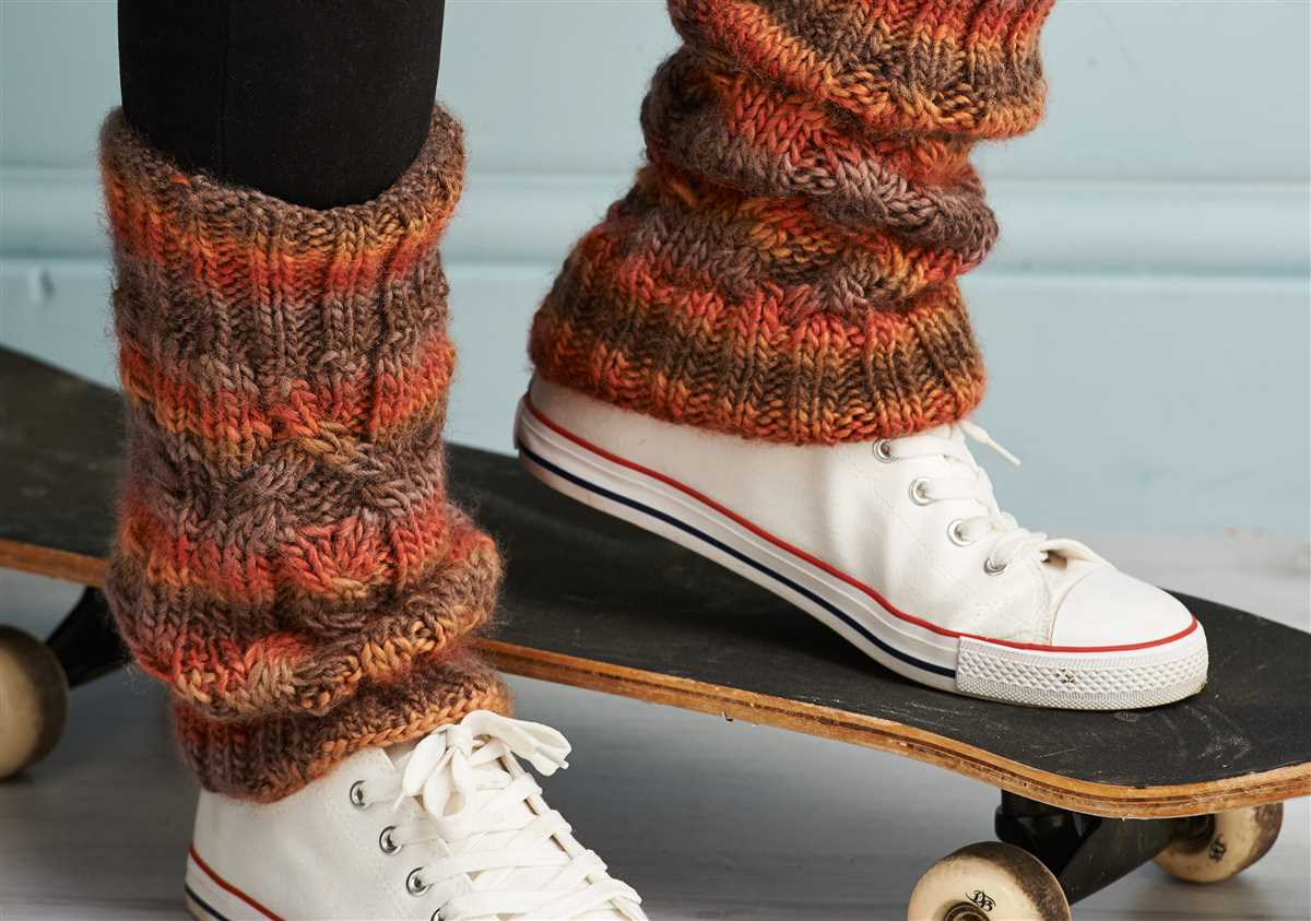 Chunky leg warmers knitting pattern
