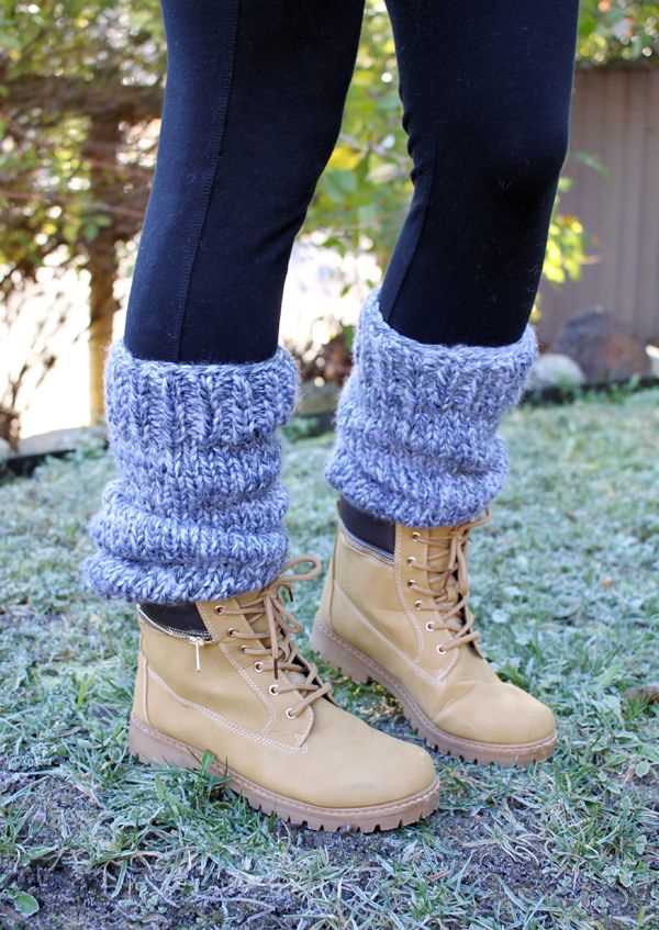 Chunky leg warmers knitting pattern