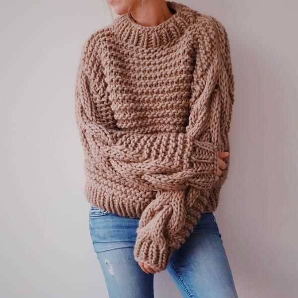 Chunky wool jumper knitting patterns