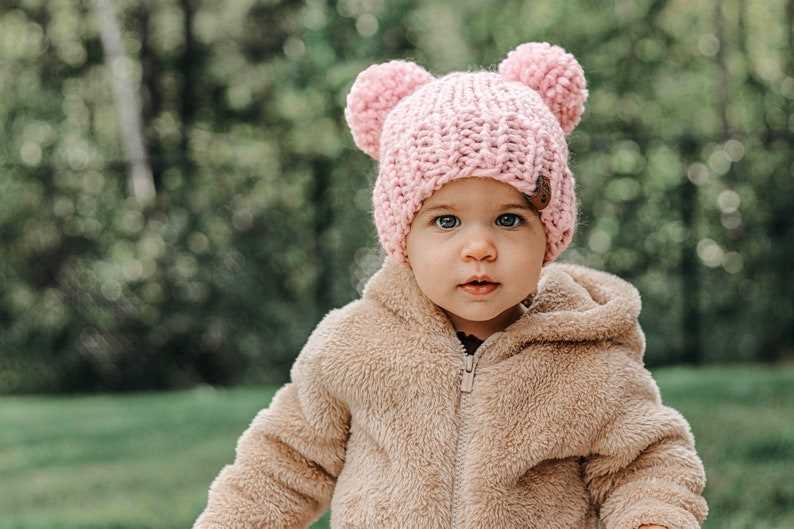 Chunky knit newborn hat pattern
