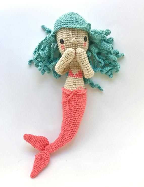 Knitted mermaid doll pattern free