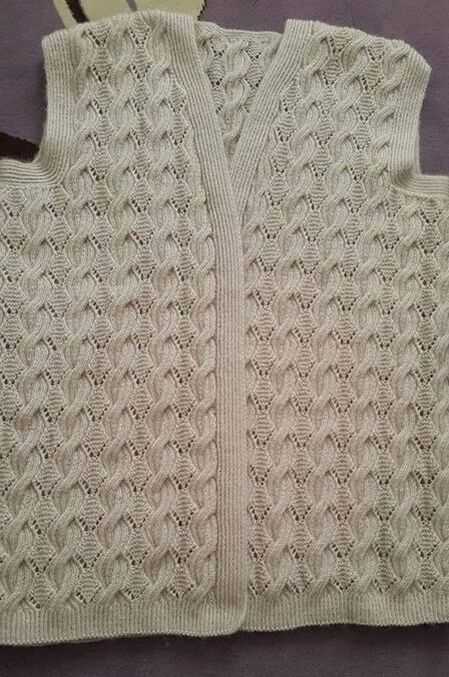 Knitting patterns for vests free