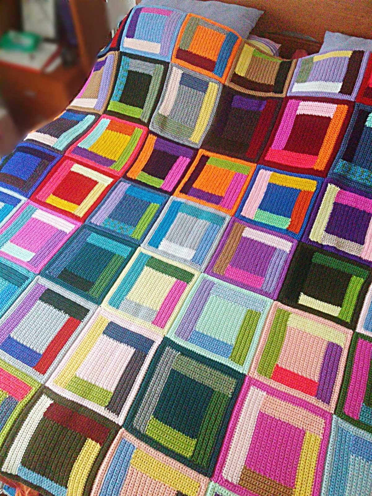 Beginner knitted blanket patterns patchwork